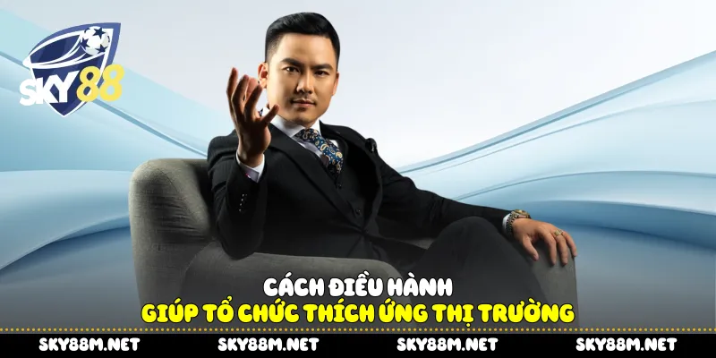 Cách điều hành giúp tổ chức thích ứng thị trường
